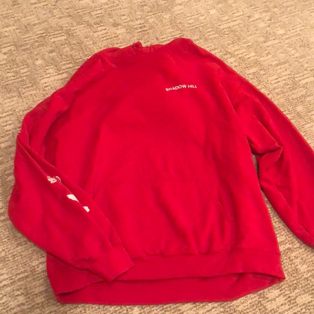 Shadow Hill (2015-2016) Red Oversized Hoodie